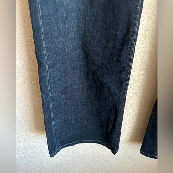 Michael Kors Dark Wash Mid-Rise Bootcut Jeans 16 - Picture 3 of 11